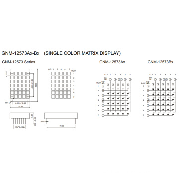 1,2 Zoll, 4.0X4.0 Panel (GNM-12573Ax-Bx)